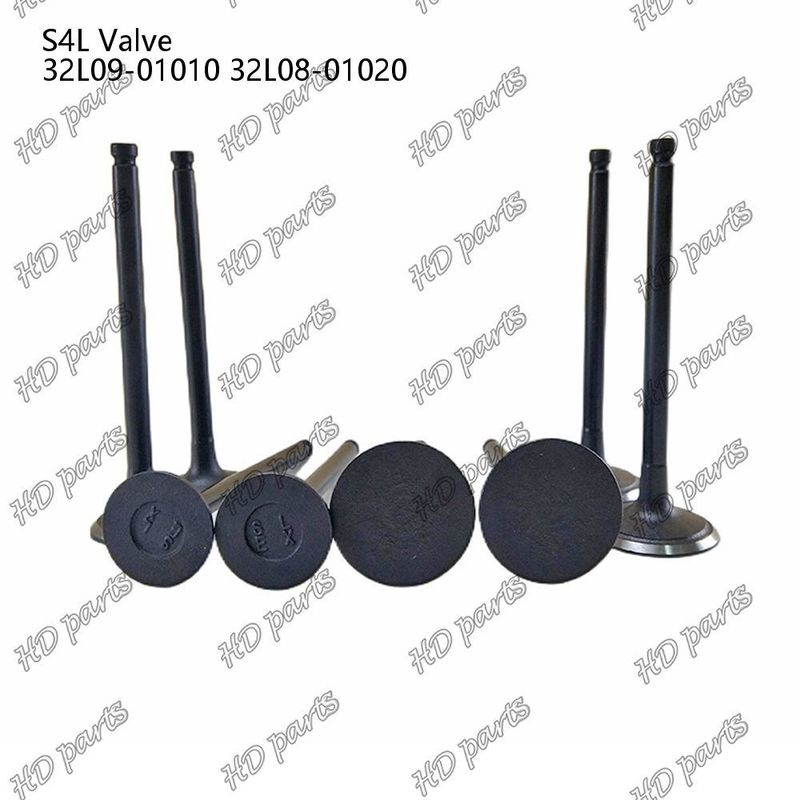 صمام S4L IN 32L09-01010 EX 32L08-01020 لأجزاء إصلاح محركات ديزل Mitsubishi