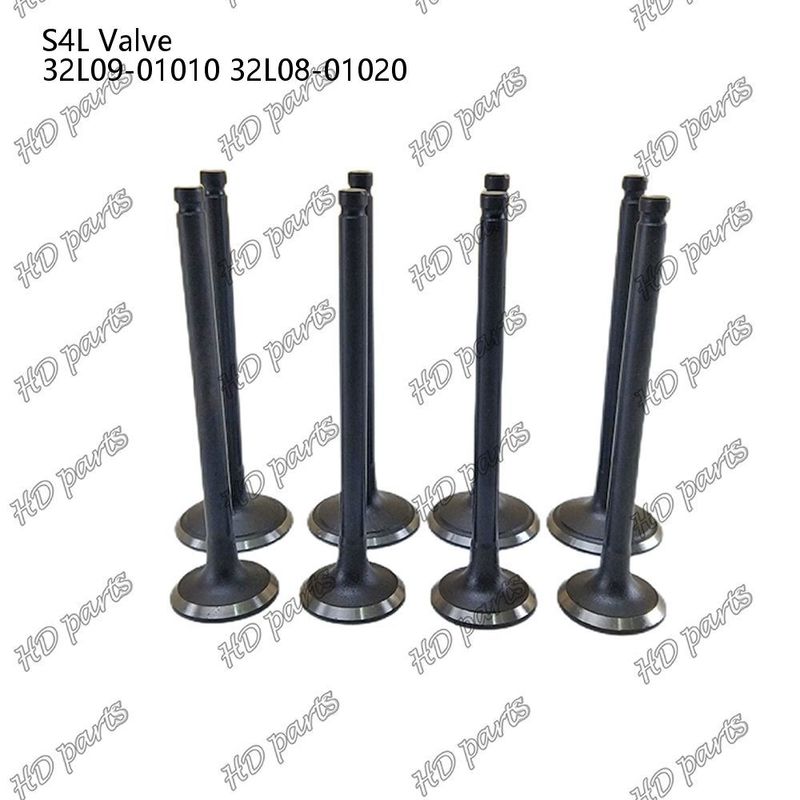 صمام S4L IN 32L09-01010 EX 32L08-01020 لأجزاء إصلاح محركات ديزل Mitsubishi