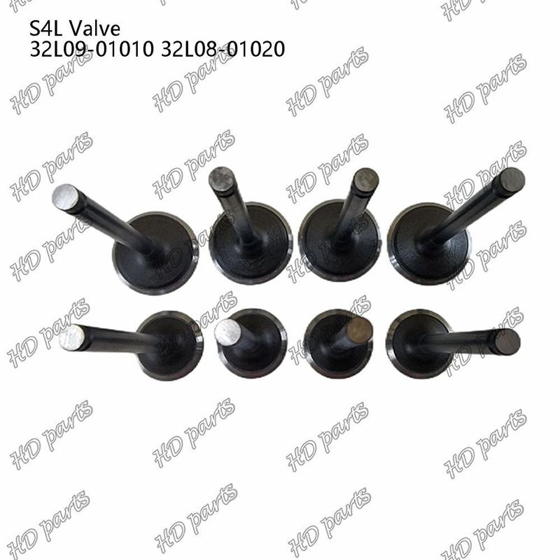صمام S4L IN 32L09-01010 EX 32L08-01020 لأجزاء إصلاح محركات ديزل Mitsubishi