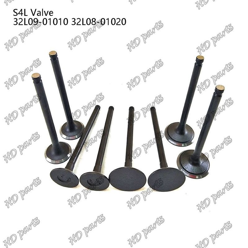 صمام S4L IN 32L09-01010 EX 32L08-01020 لأجزاء إصلاح محركات ديزل Mitsubishi