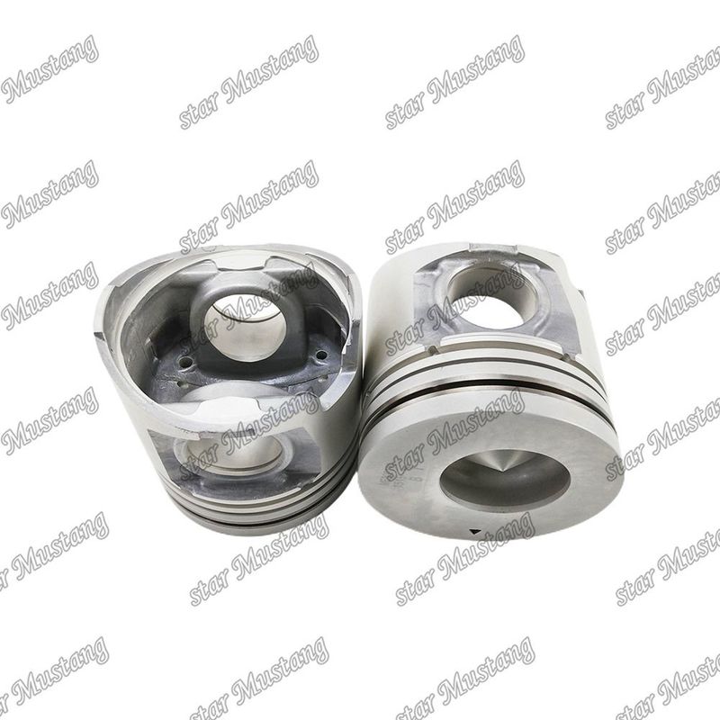 6D16T غرفة البستون المحرك حجم 57mm 3kx2.5x4mm ثقب دبوس 42mm ME300199 لقطع غيار محرك Mitsubishi