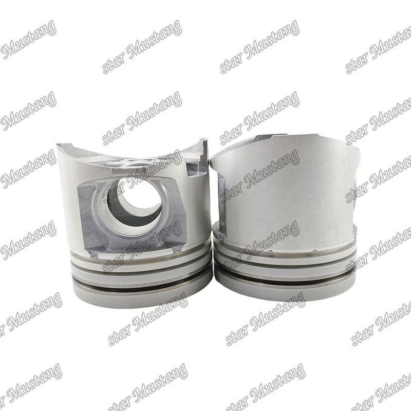 6D16T غرفة البستون المحرك حجم 57mm 3kx2.5x4mm ثقب دبوس 42mm ME300199 لقطع غيار محرك Mitsubishi
