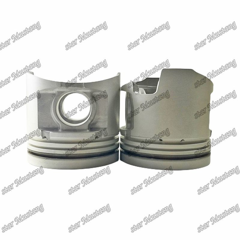 6D17 غرفة البستون للمحرك حجم 53mm 3 × 2.5 × 4mm ثقب دبوس 38mm ME072548 لقطع غيار محرك Mitsubishi