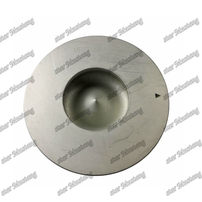 6D17 غرفة البستون للمحرك حجم 53mm 3 × 2.5 × 4mm ثقب دبوس 38mm ME072548 لقطع غيار محرك Mitsubishi