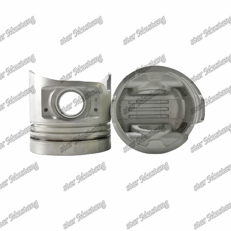 6D17 إنجني البستون 59mm 3 × 2.5 × 4mm ثقب دبوس 38mm ME072394 لقطع غيار محرك Mitsubishi