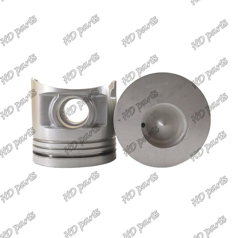 6D17T غرفة البستون المحرك حجم 55mm 3 × 2.5 × 4mm ثقب دبوس 38mm ME072546 لقطع غيار محرك Mitsubishi