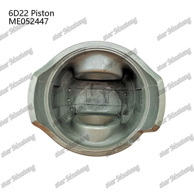 6D22 غرفة البستون المحرك حجم 68mm حلقة الزيت 4mm ME052447 لقطع الغيار محرك Mitsubishi