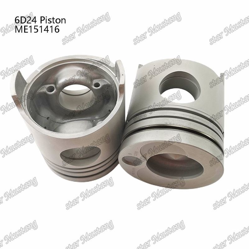 6D24 غرفة البستون المحرك حجم 69mm 3.3Kx3x4mm ME151416 لأجزاء احتياطية محرك Mitsubishi