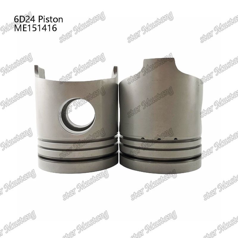 6D24 غرفة البستون المحرك حجم 69mm 3.3Kx3x4mm ME151416 لأجزاء احتياطية محرك Mitsubishi