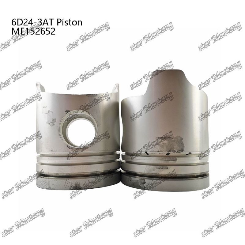 6D24-3AT غرفة البستون المحرك حجم 66mm 3.3Kx3x4mm ME152652 لقطع غيار محرك Mitsubishi