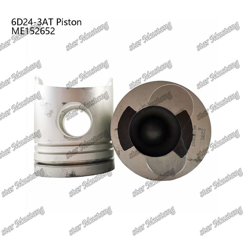6D24-3AT غرفة البستون المحرك حجم 66mm 3.3Kx3x4mm ME152652 لقطع غيار محرك Mitsubishi