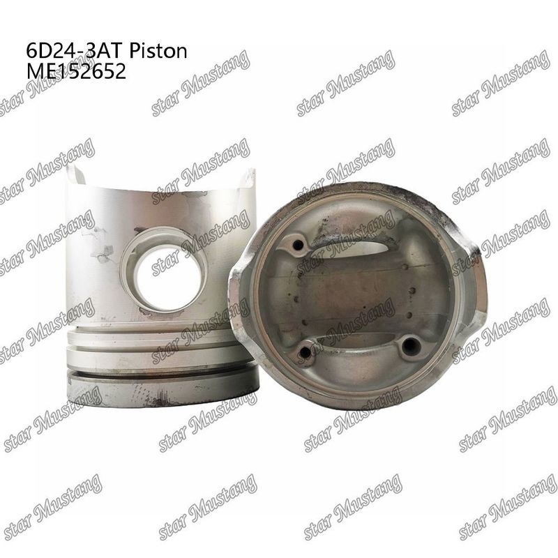 6D24-3AT غرفة البستون المحرك حجم 66mm 3.3Kx3x4mm ME152652 لقطع غيار محرك Mitsubishi