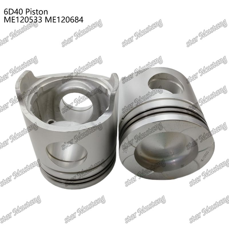 6D40 غرفة البستون المحرك حجم 90mm ME120533 ME120684 لقطع غيار محرك Mitsubishi
