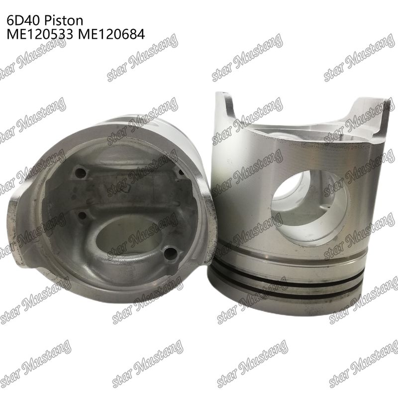 6D40 غرفة البستون المحرك حجم 90mm ME120533 ME120684 لقطع غيار محرك Mitsubishi