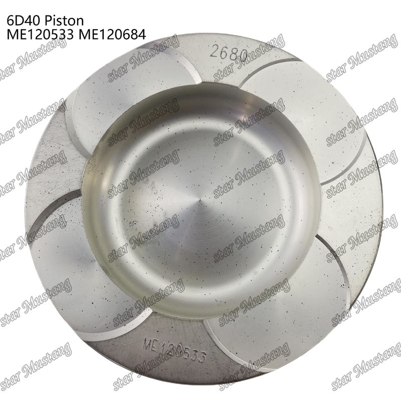 6D40 غرفة البستون المحرك حجم 90mm ME120533 ME120684 لقطع غيار محرك Mitsubishi