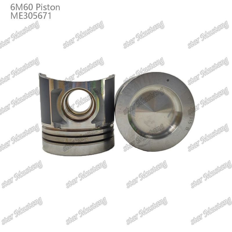 6M60 غرفة البستون المحرك حجم 79mm ME305671 لقطع غيار محرك Mitsubishi