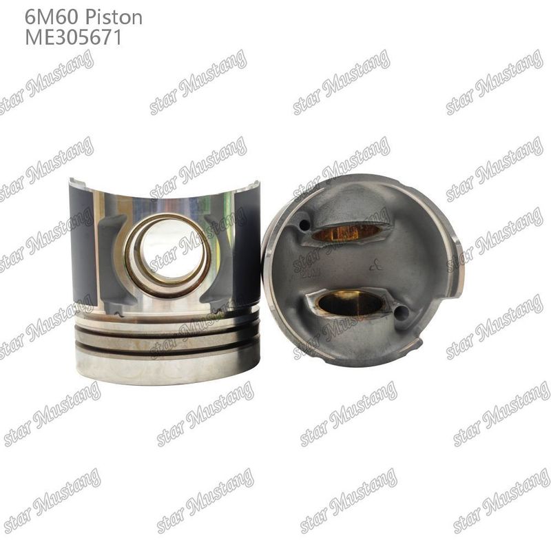 6M60 غرفة البستون المحرك حجم 79mm ME305671 لقطع غيار محرك Mitsubishi