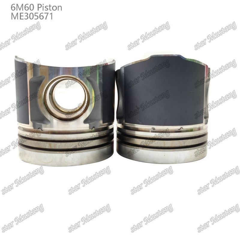 6M60 غرفة البستون المحرك حجم 79mm ME305671 لقطع غيار محرك Mitsubishi