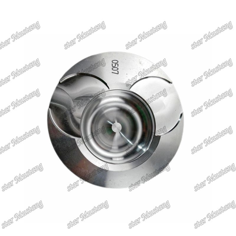 المكبس D1146 القاع المسطح 65.02501-0507 لأجزاء إصلاح محركات الديزل Doosan