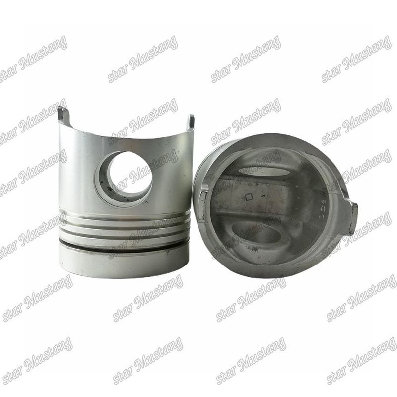 8DC91T محرك المكبس ME090167 حجرة حجم 79mm حلقة الزيت 4mm لقطع غيار محرك Mitsubishi