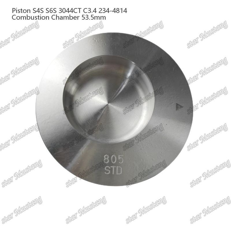 S4S S6S 3044CT C3.4 محرك البستون الحجرة الألفينية حجم 53.5mm حلقة الزيت 4.5mm 234-4814 لقطع غيار محرك Mitsubishi