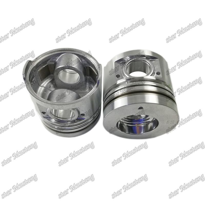 S4S S6S-DT محرك المكبس حلقة زيت الحقن المباشر 4.5mm حجرة الحجم 52mm 32A17-03100 لقطع غيار محرك Mitsubishi