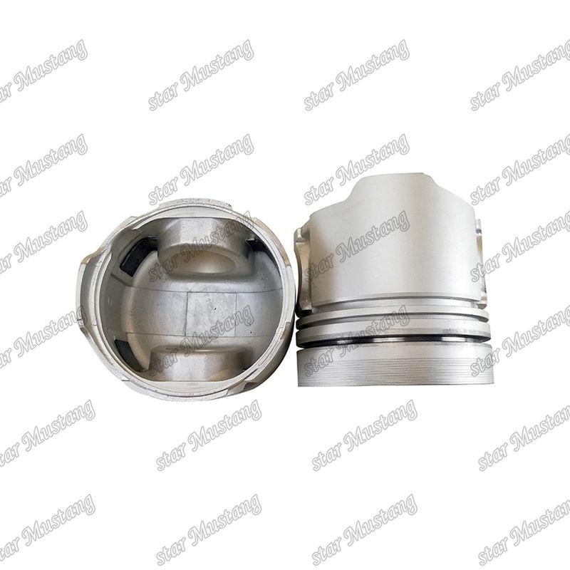 البستون DB58 أسفل مستدير 35mm غرفة احتراق فتحة دبوسة 54mm 65.02501-0195 لأجزاء إصلاح محركات الديزل Doosan