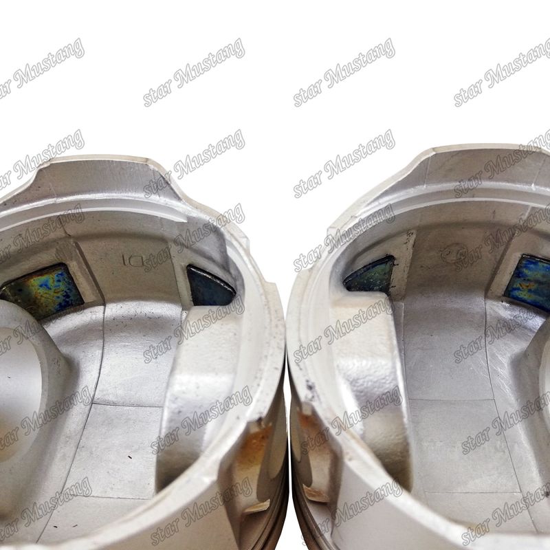 البستون DB58 أسفل مستدير 35mm غرفة احتراق فتحة دبوسة 54mm 65.02501-0195 لأجزاء إصلاح محركات الديزل Doosan
