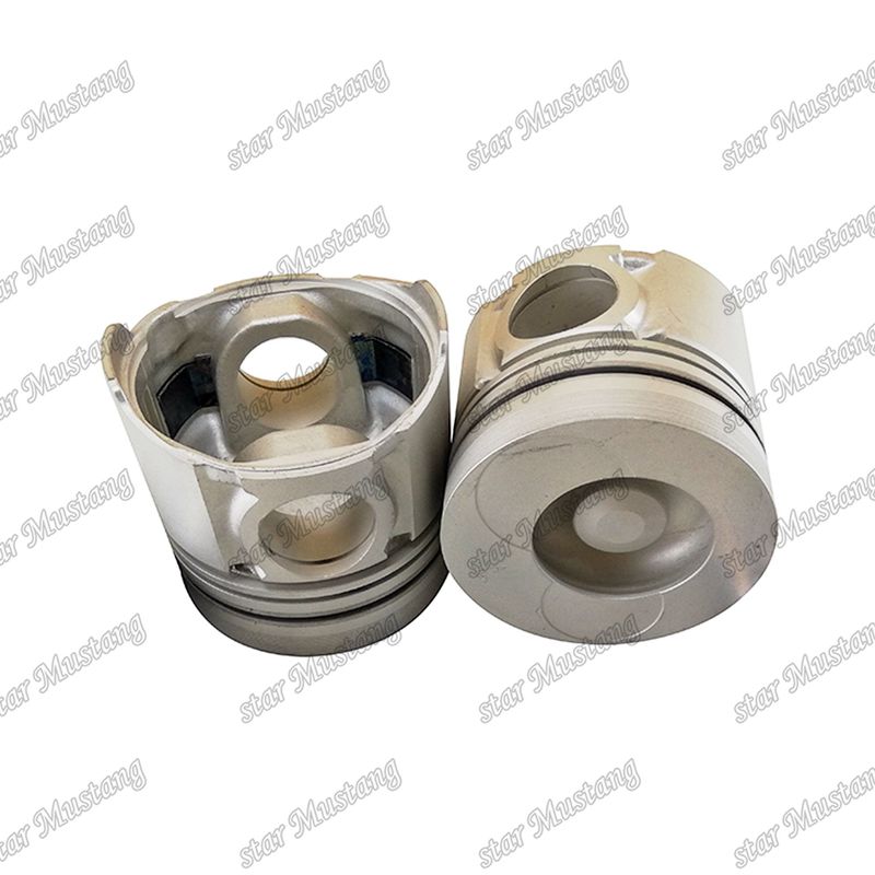 البستون DB58 أسفل مستدير 35mm غرفة احتراق فتحة دبوسة 54mm 65.02501-0195 لأجزاء إصلاح محركات الديزل Doosan