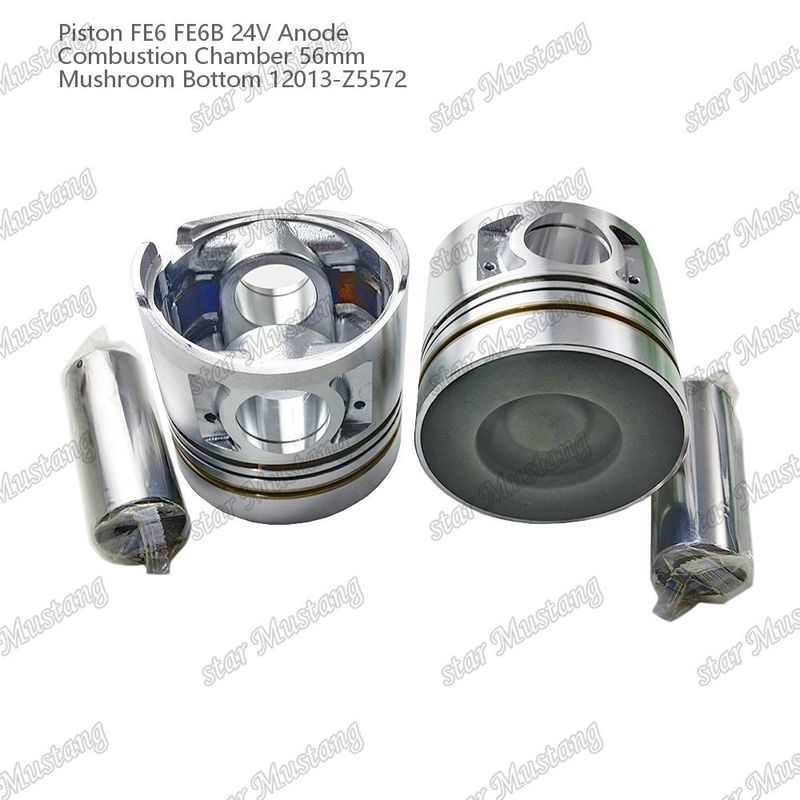 FE6 FE6B محرك البستون 24V حجرة حجم 56mm 2.5x2x4mm 12013-Z5572 لجزء احتياطي من محرك نيسان