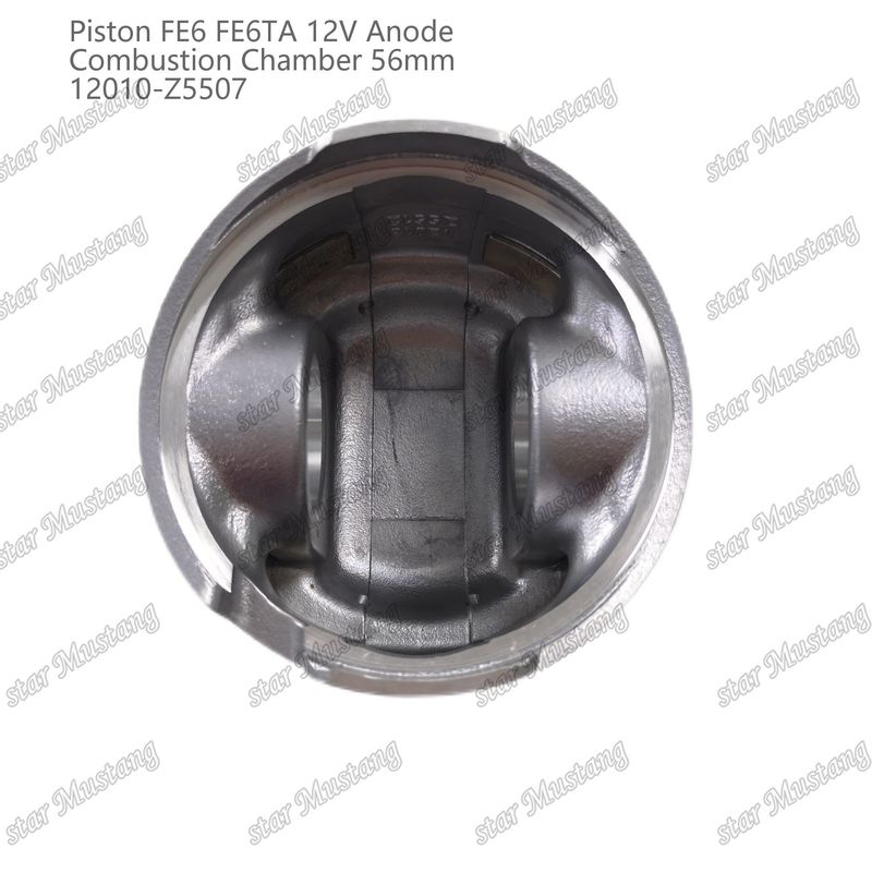FE6 FE6TA محرك البستون12V حجرة حجم 56mm 2.5x2x4mm 12010-Z5507 لأجزاء احتياطية محرك نيسان