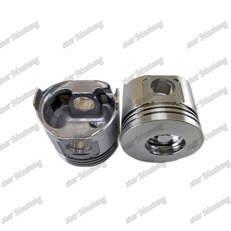 البستون 3D88E-5 3D88E-6 4D88E-5 3TNV88 4TNV88 حجرة 43mm 129005-22080 لأجزاء إصلاح محركات الديزل Yanmar