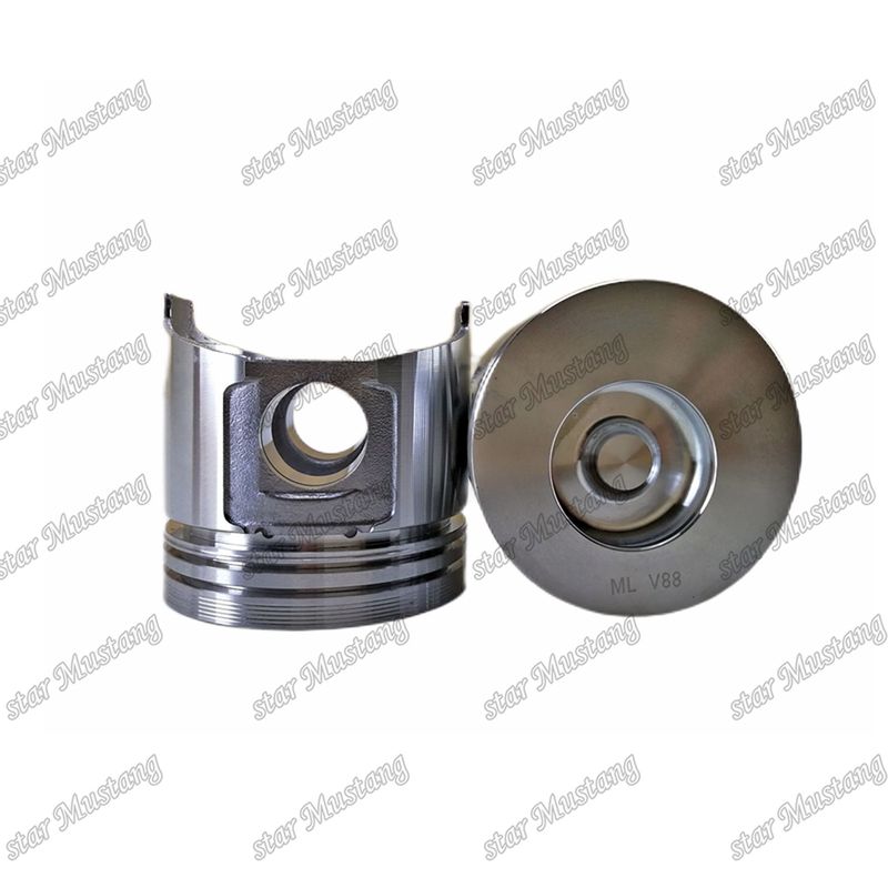البستون 3D88E-5 3D88E-6 4D88E-5 3TNV88 4TNV88 حجرة 43mm 129005-22080 لأجزاء إصلاح محركات الديزل Yanmar