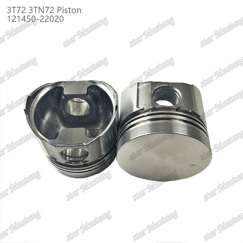 البستون 3TN72 3T72 أسفل مسطح 65.5mm ارتفاع 121450-22020 لأجزاء إصلاح محركات الديزل Yanmar