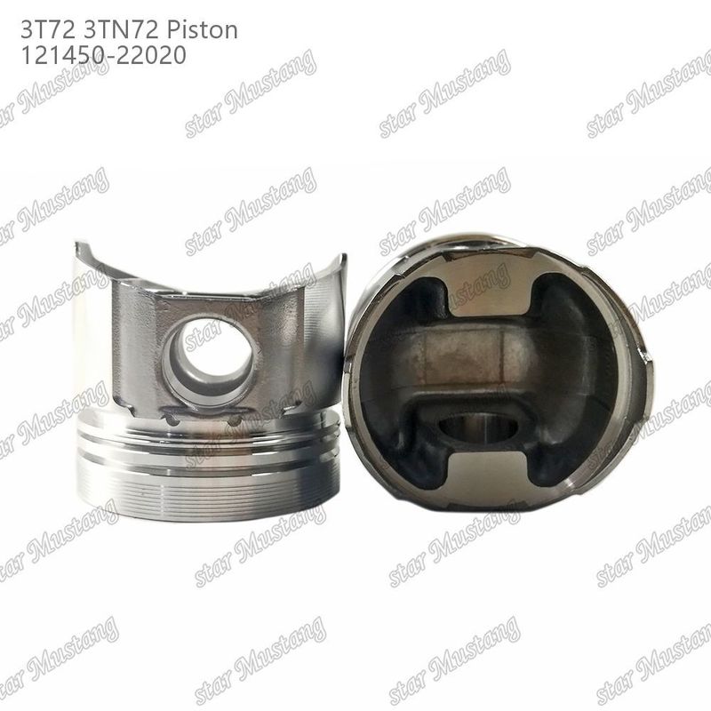 البستون 3TN72 3T72 أسفل مسطح 65.5mm ارتفاع 121450-22020 لأجزاء إصلاح محركات الديزل Yanmar