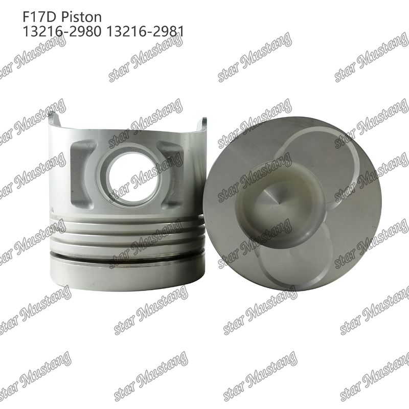 مسدس F17D غرفة الاحتراق 69mm 13216-2980 13216-2981 لأجزاء إصلاح محركات الديزل Hino