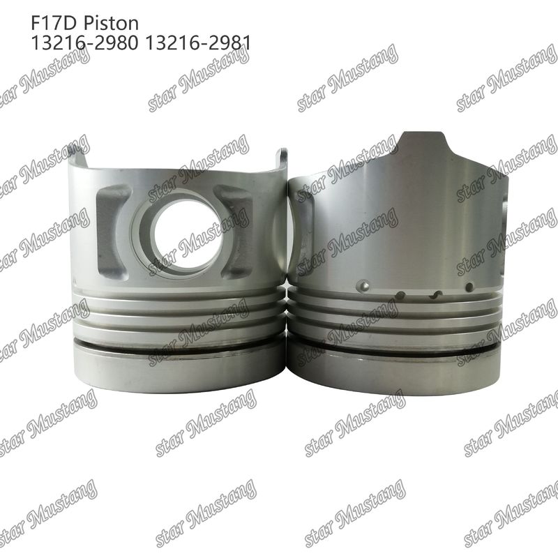 مسدس F17D غرفة الاحتراق 69mm 13216-2980 13216-2981 لأجزاء إصلاح محركات الديزل Hino