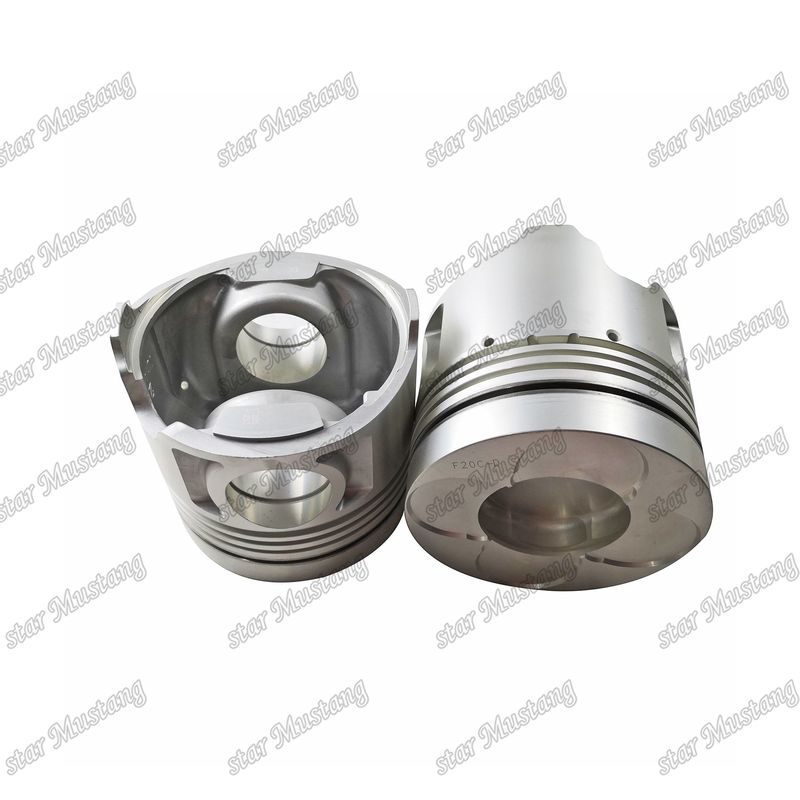 المكبس F20C-R القاع المسطح 13216-1263 لأجزاء إصلاح محركات هينو الديزل
