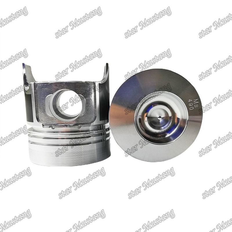 البستن 3TN78 3D78-1 ارتفاع 87mm 129100-22080 لأجزاء إصلاح محركات الديزل Yanmar