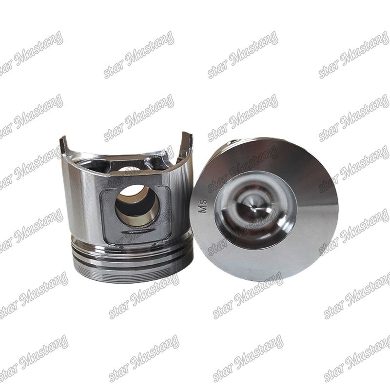 البستون 4TNE84T ارتفاع 84mm غرفة الاحتراق حجم 45mm 129002-22090 لأجزاء إصلاح محركات الديزل Yanmar
