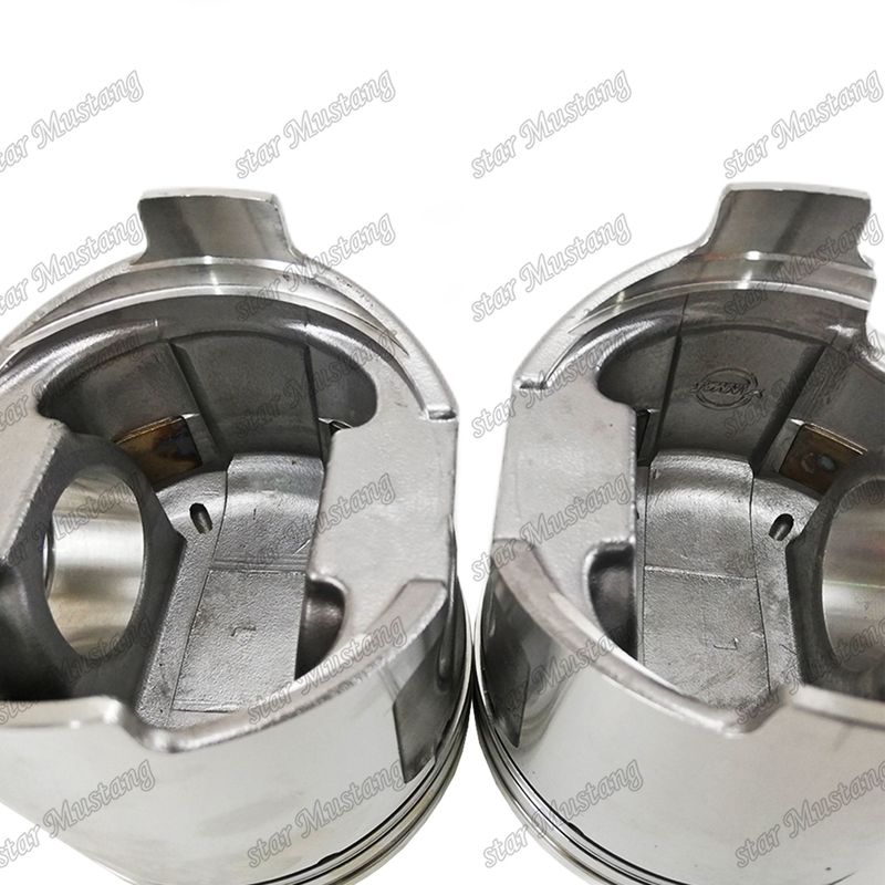 البستون 4TNE106 بدون صمام طباعة 123900-22080 لأجزاء إصلاح محركات Yanmar الديزل