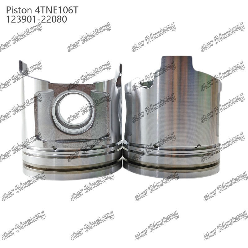 البستون 4TNE106T مع طباعة الصمام 123901-22080 لأجزاء إصلاح محركات الديزل Yanmar