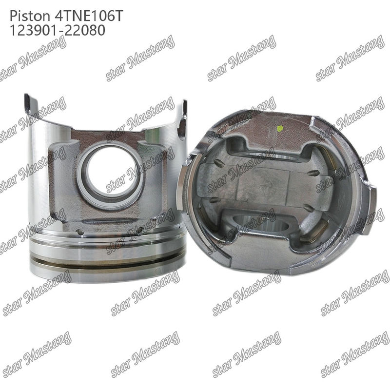 البستون 4TNE106T مع طباعة الصمام 123901-22080 لأجزاء إصلاح محركات الديزل Yanmar