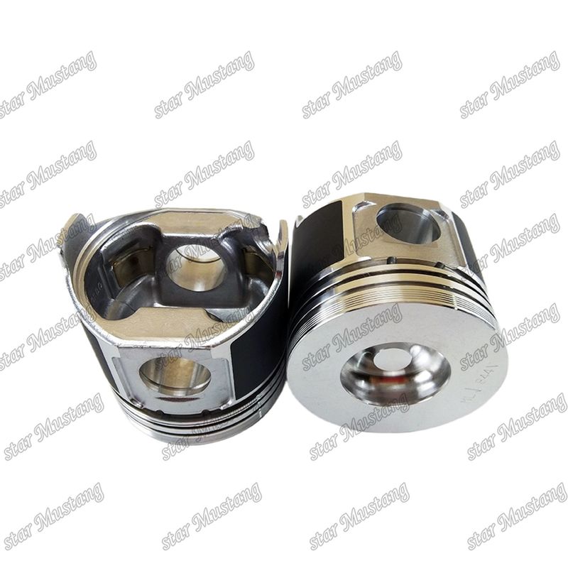 المكبس S4D84E-5 4TNV84 ارتفاع 84mm غرفة الاحتراق الحجم 41.3mm 129508-22080 لأجزاء إصلاح محركات الديزل Yanmar