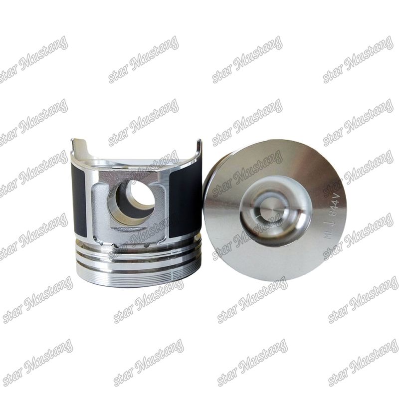 المكبس S4D84E-5 4TNV84 ارتفاع 84mm غرفة الاحتراق الحجم 41.3mm 129508-22080 لأجزاء إصلاح محركات الديزل Yanmar