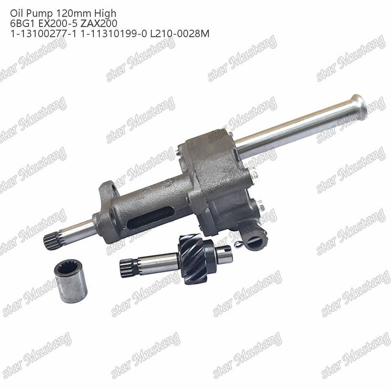 مضخة الزيت 6BG1 120mm عالية EX200-5 ZAX200 1-13100277-1 1-13100204-1 لقطع غيار محرك Isuzu