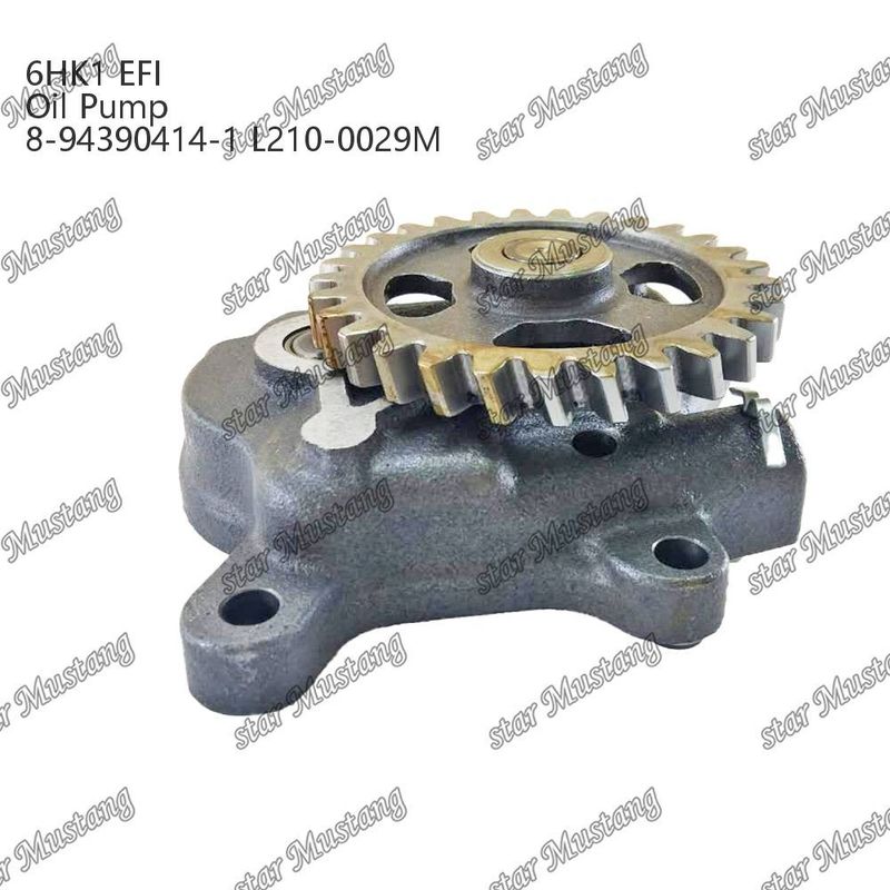 مضخة الزيت 6HK1 EFI ZAX350 8-94390414-1 L210-0029M لأجزاء احتياطية محرك Isuzu