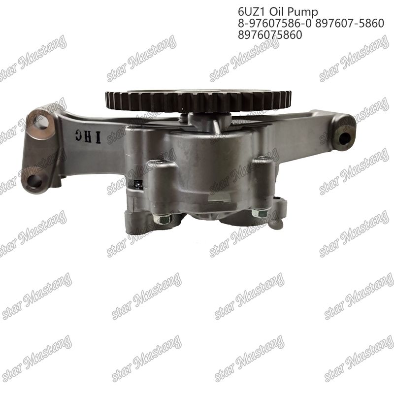 مضخة النفط 6UZ1 8-97607586-0 897607-5860 8976075860 لأجزاء احتياطية محرك Isuzu