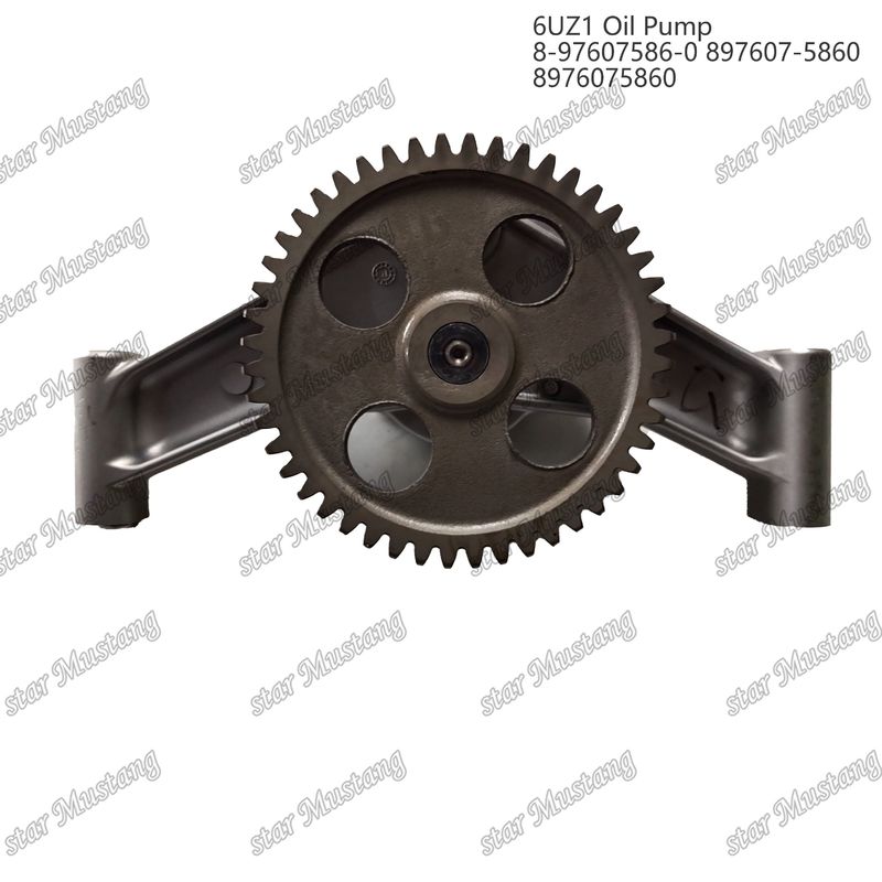 مضخة النفط 6UZ1 8-97607586-0 897607-5860 8976075860 لأجزاء احتياطية محرك Isuzu