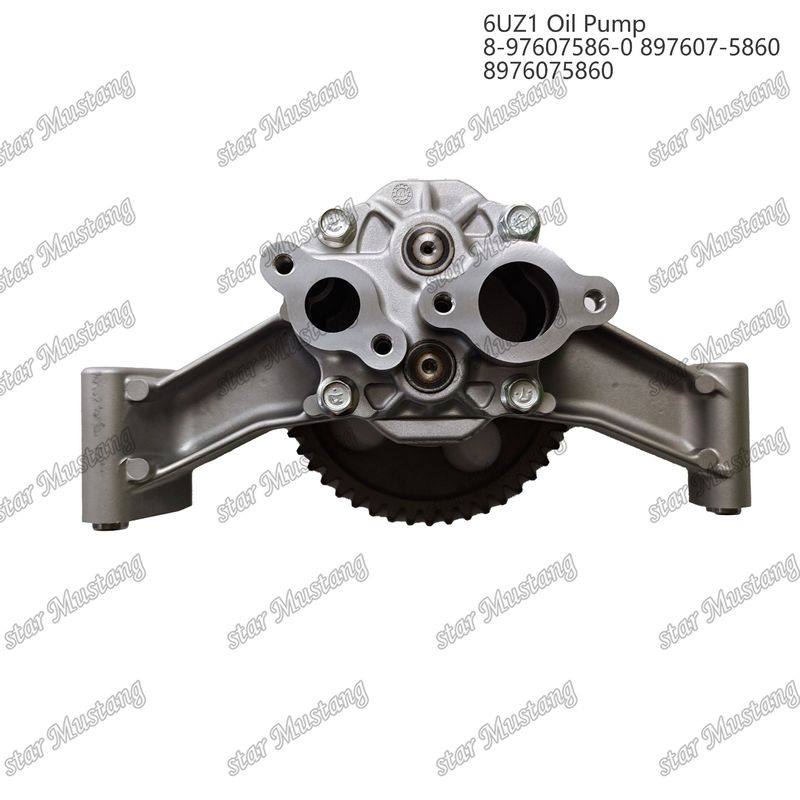 مضخة النفط 6UZ1 8-97607586-0 897607-5860 8976075860 لأجزاء احتياطية محرك Isuzu